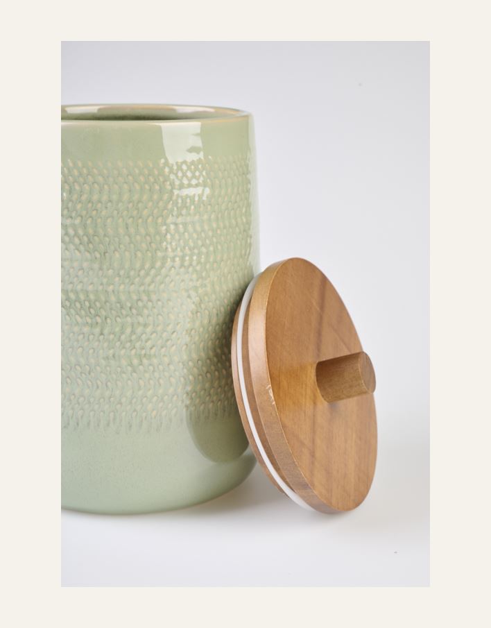 Oppbevaringskrukke grønn - 2