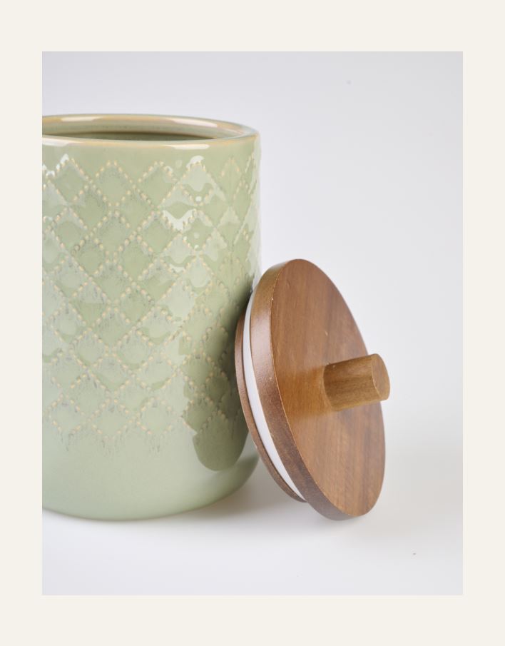 Oppbevaringskrukke grønn - 2