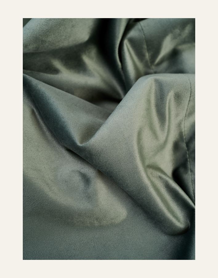 Lysdempende gardin grønn - 2