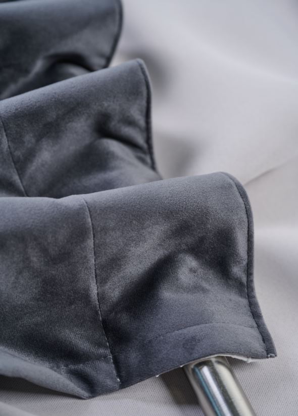 Lysdempende gardin grå - 140x240cm 7cm grå - 1