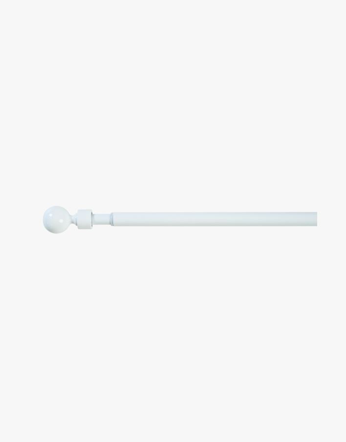 Gardinstang komplett hvit - 120 hvit - 1