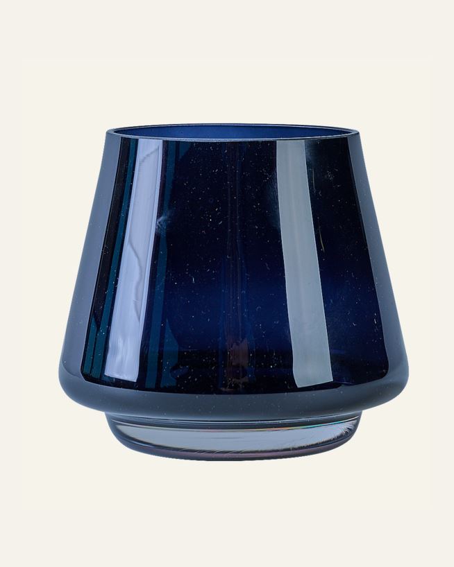 Telysholder mørk blå - 15x15x15 cm mørk blå - 1