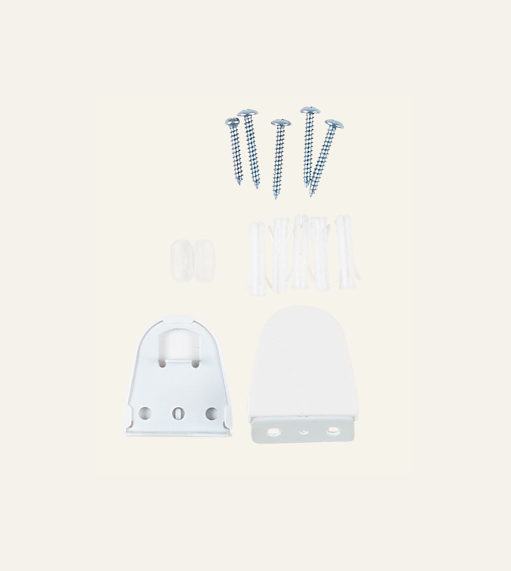 Lystett rullegardin offwhite - 2