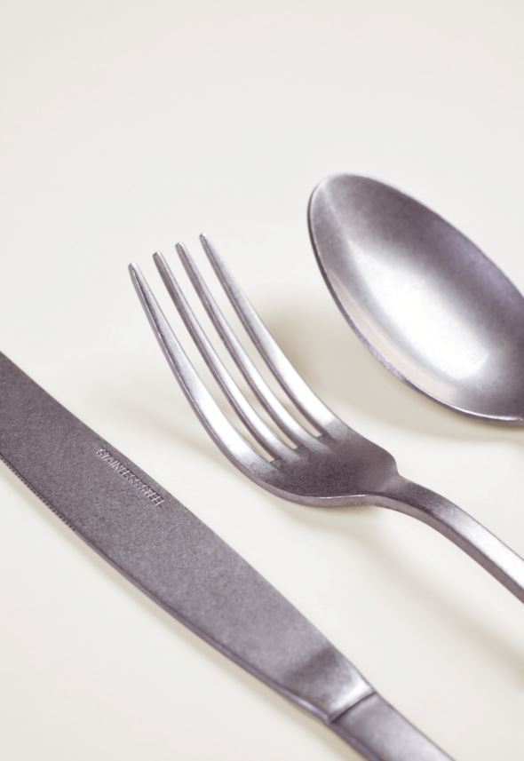 Bestikk 4 deler stål - 4