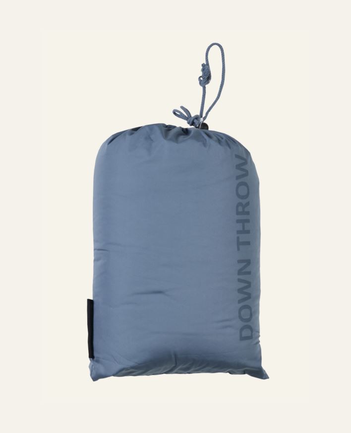 Dunpledd mørk blå - 130x170 cm mørk blå - 1