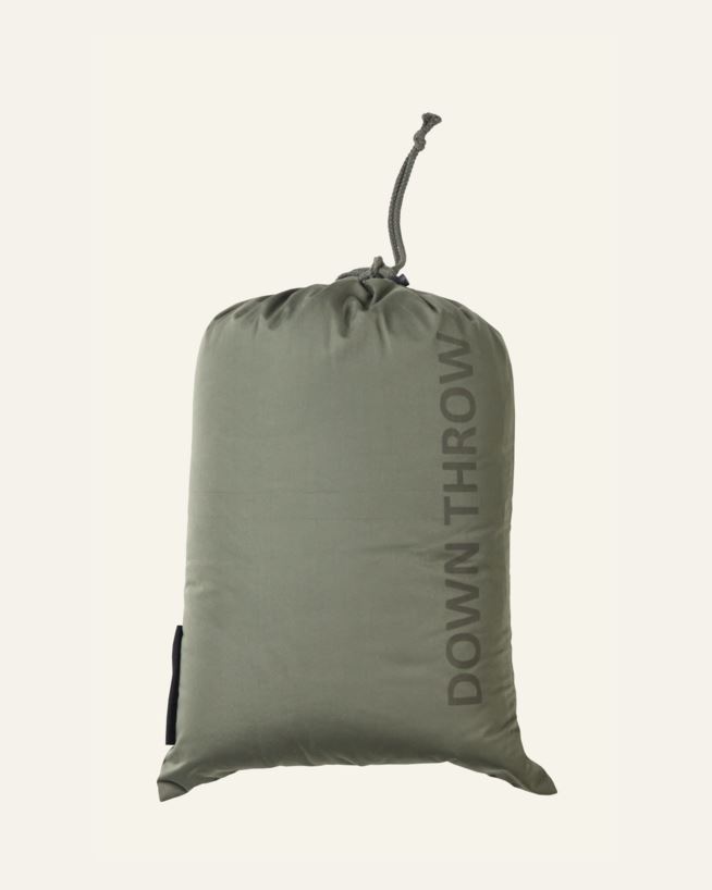 Dunpledd mørk grønn - 130x170 cm mørk grønn - 1