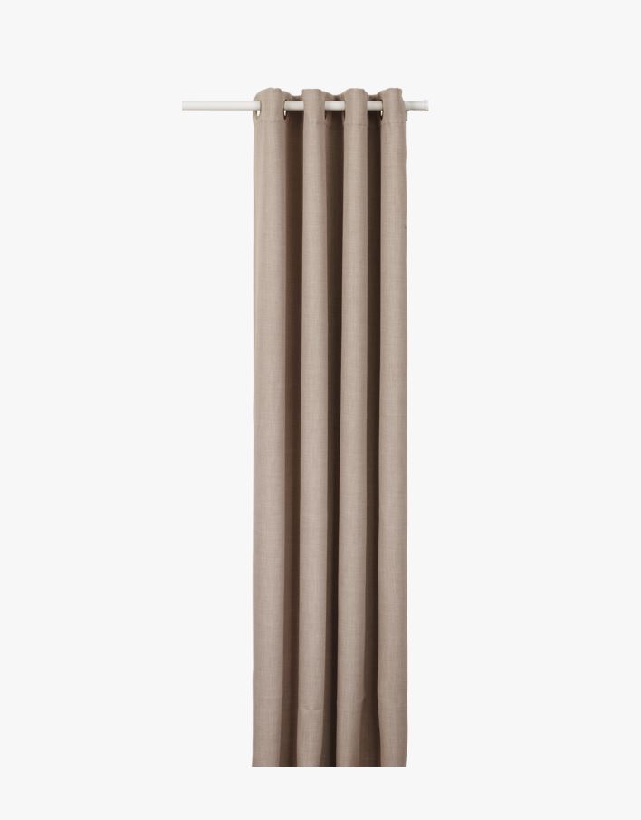 Lysdempende gardin beige - 140x160 cm beige - 1