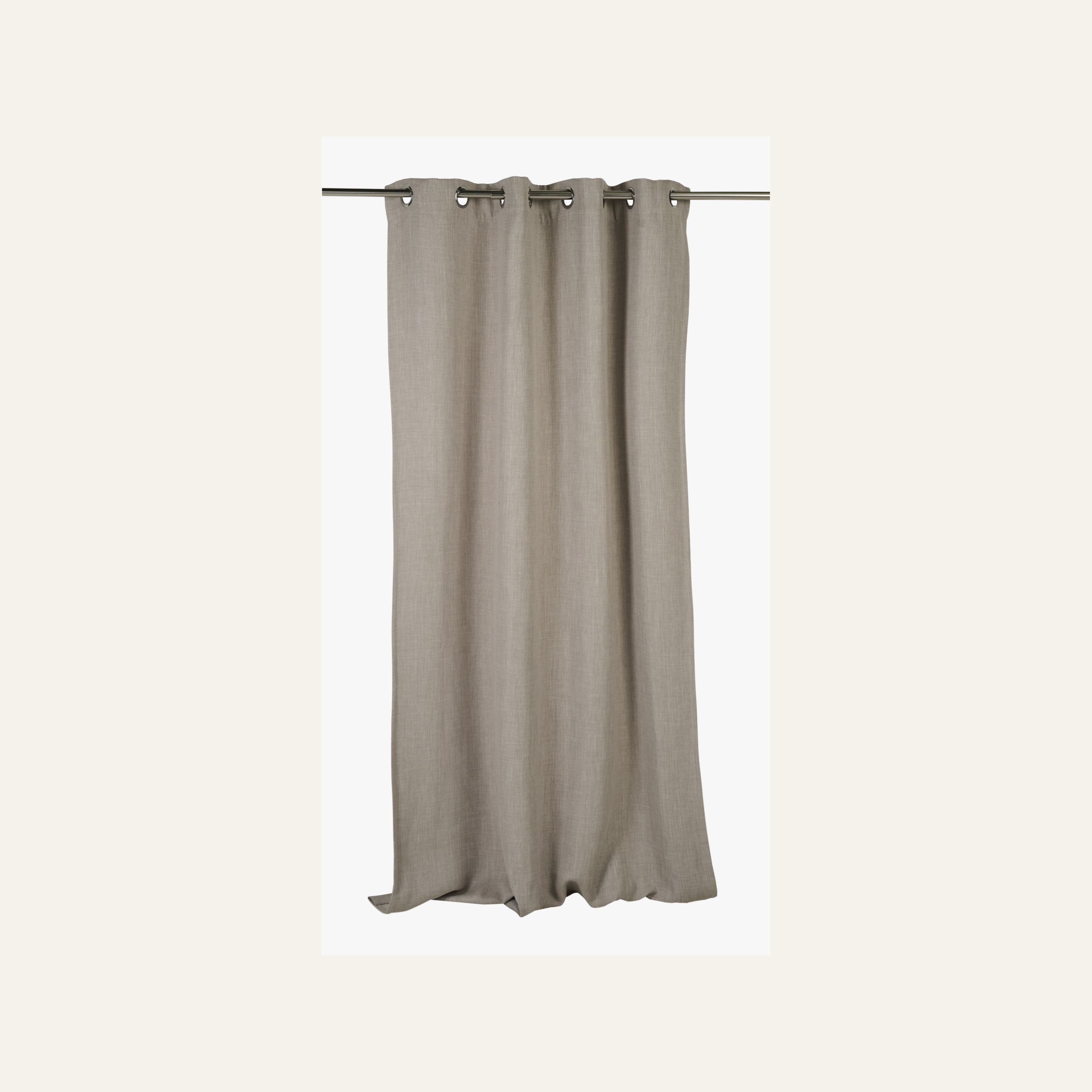 Lysdempende gardin beige - 3