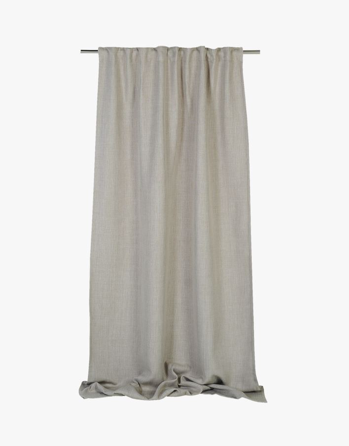 Lysdempende gardin beige - 140x240cm 7cm beige - 1