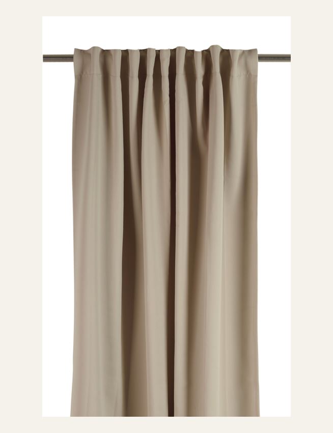 Lysdempende gardin beige - 3