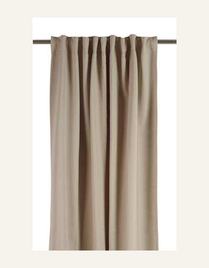 Lysdempende gardin beige - 3