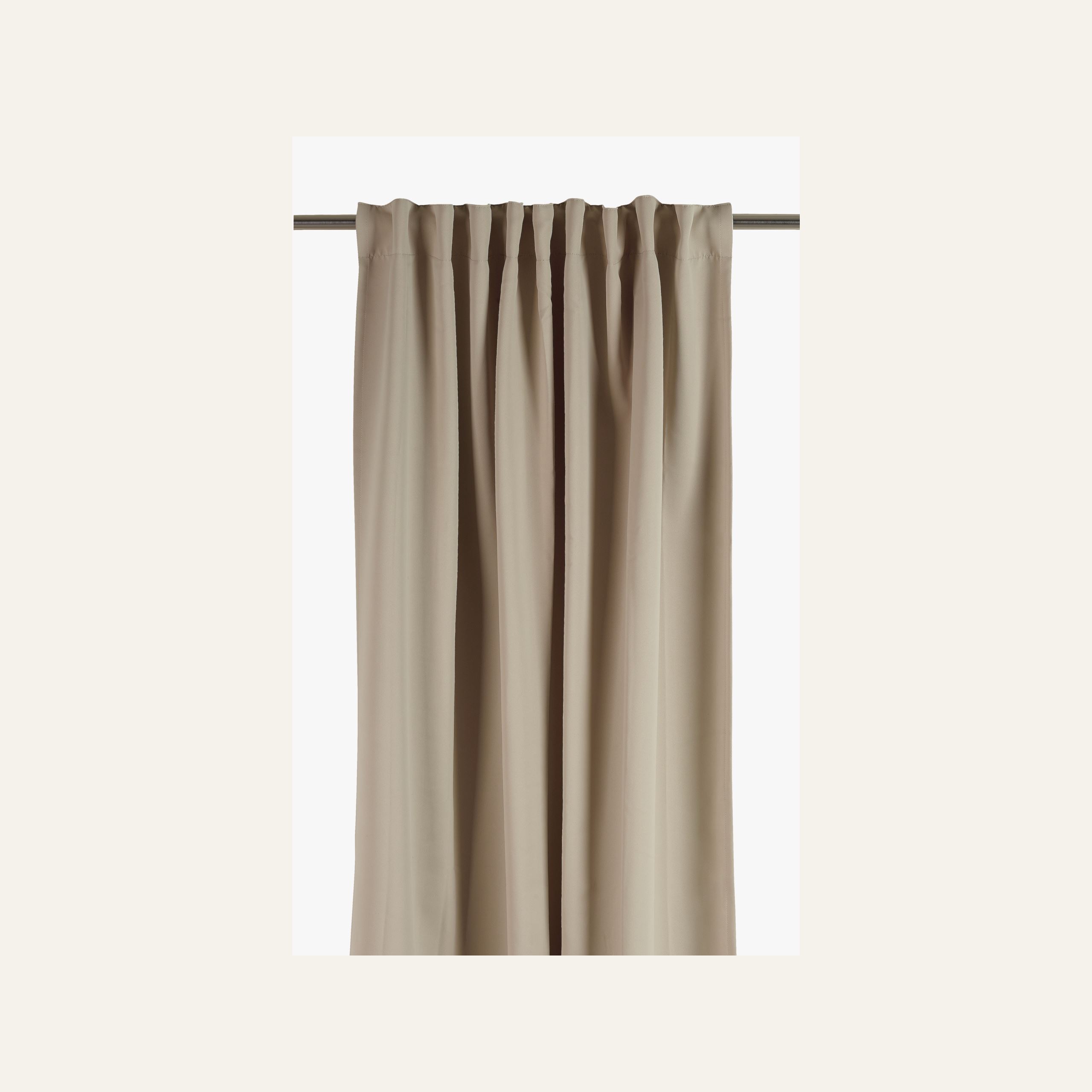Lysdempende gardin beige - 2