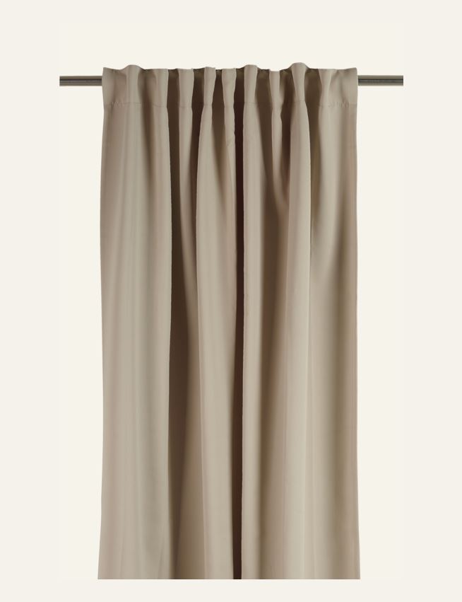 Lysdempende gardin beige - 2