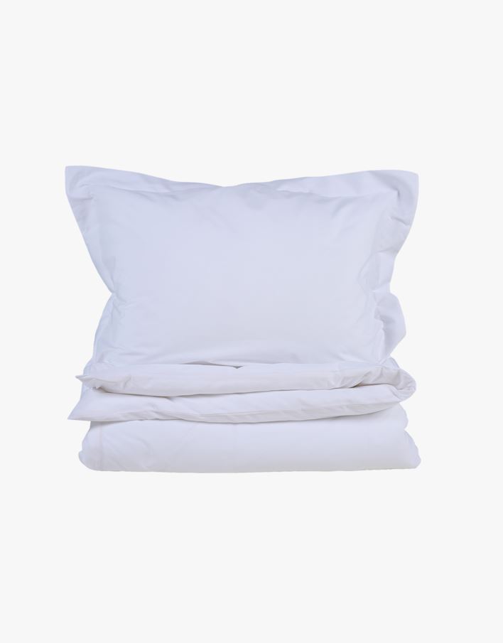 Percale sengesett hvit - 140x200 cm hvit - 1