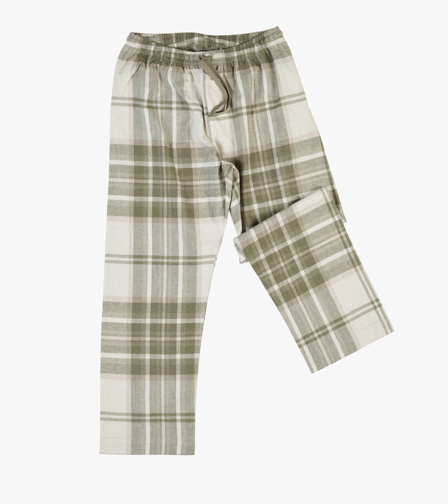 Pyjamasbukse olivengrønn - one size olivengrønn - 1