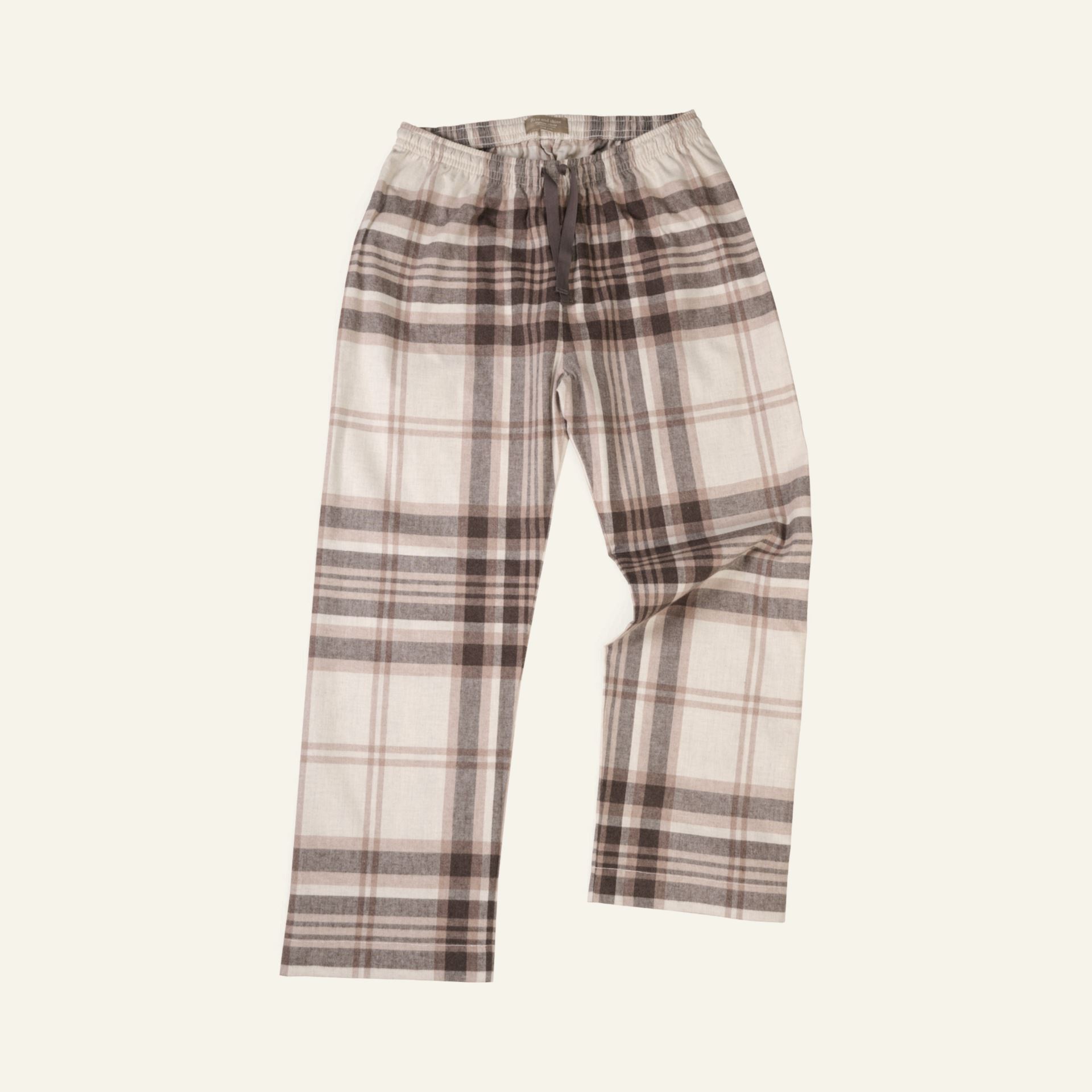 Pyjamasbukse brun - one size brun - 1