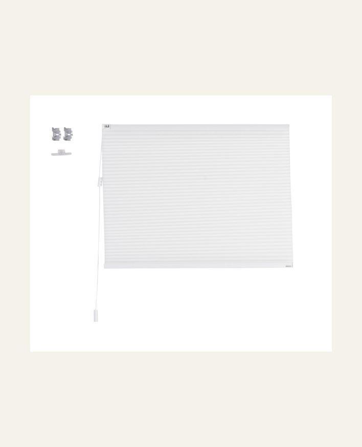 Basic dobbel plisségardin med snortrekk 25mm multi - 25 mm multi - 1