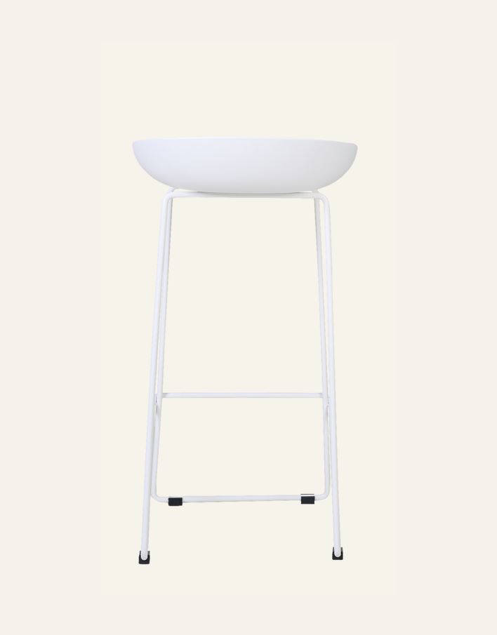 Barstol hvit - 3