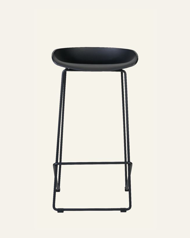 Barstol svart - 44x43x79 cm svart - 1