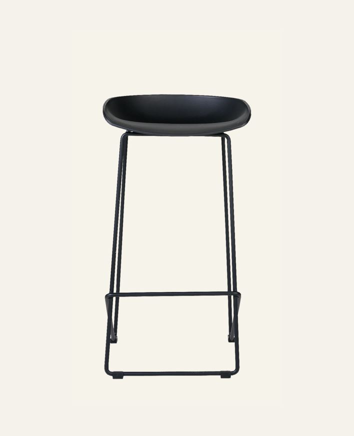 Barstol svart - 44x43x79 cm svart - 1