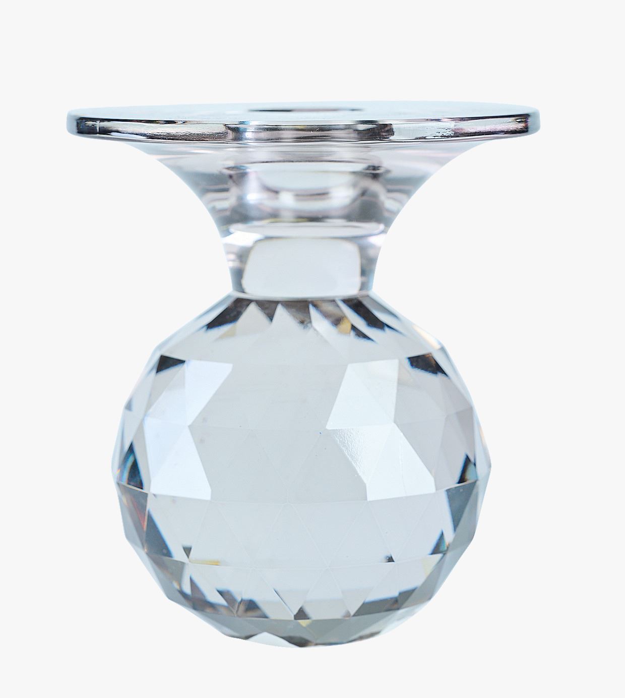 Lysestake transparent - 10x10x11 cm transparent - 1