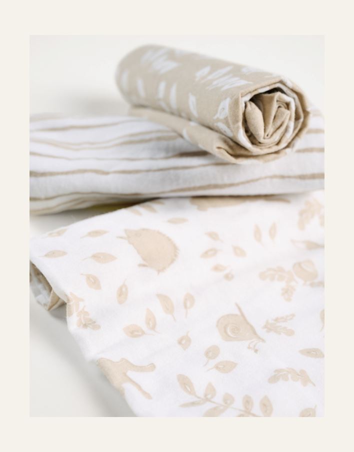 Flanellkluter beige - 2
