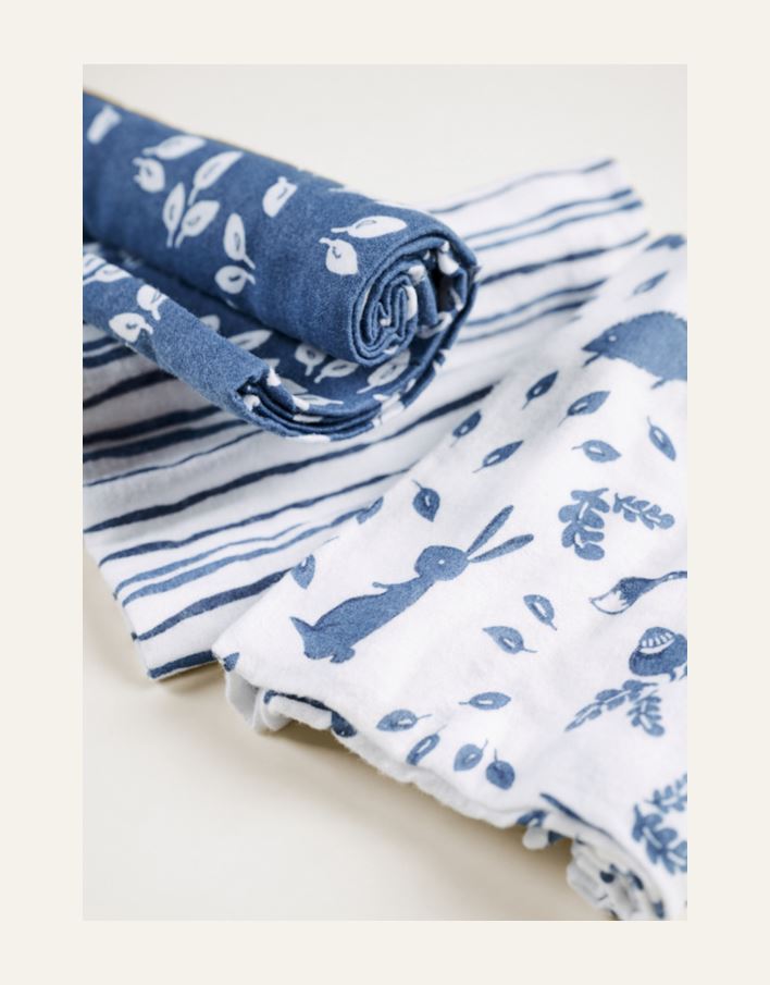 Flanellkluter blå - 2