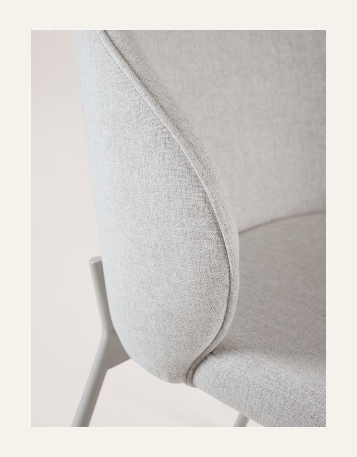 Spisestuestol lys beige - 4