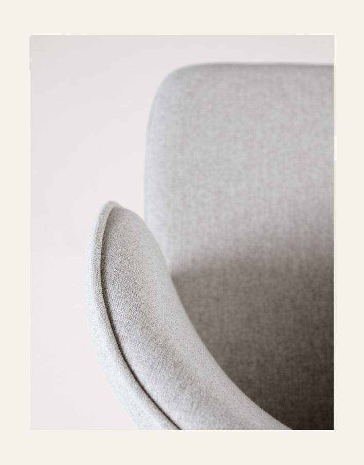 Spisestuestol lys beige - 6