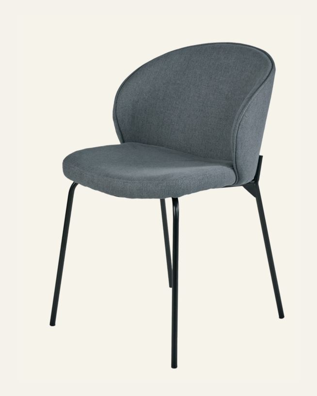 Spisestuestol tåkeblå - 57x49.5x80 cm tåkeblå - 1