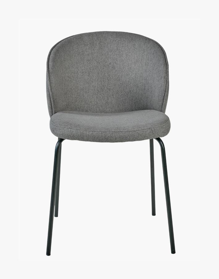 Spisestuestol grå - 57x49.5x80 cm grå - 1