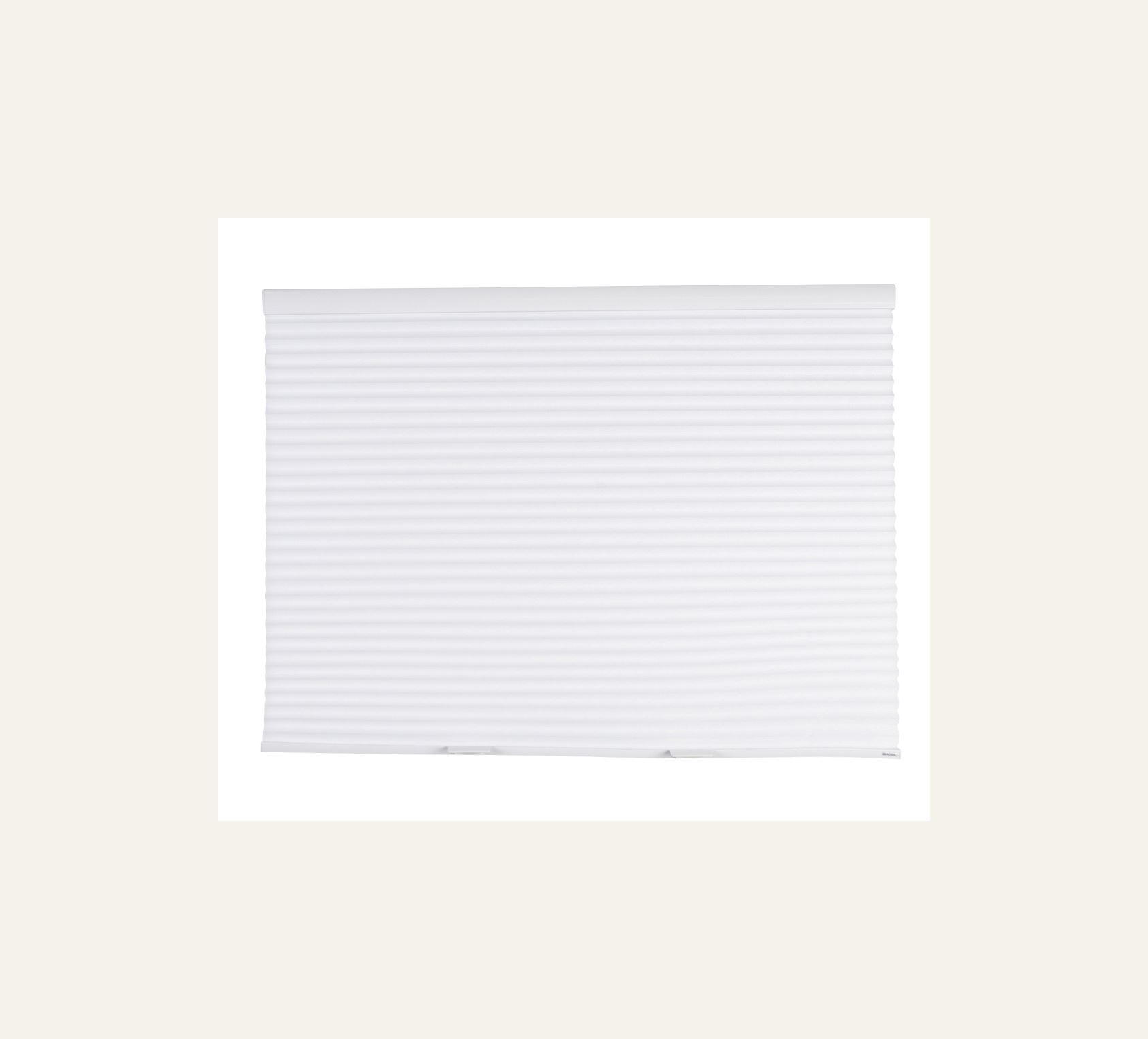 Premium dobbel plisségardin trådløs 45mm multi - 2