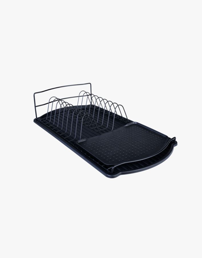 Oppvaskstativ svart - 26,5x47,5x11 cm svart - 1