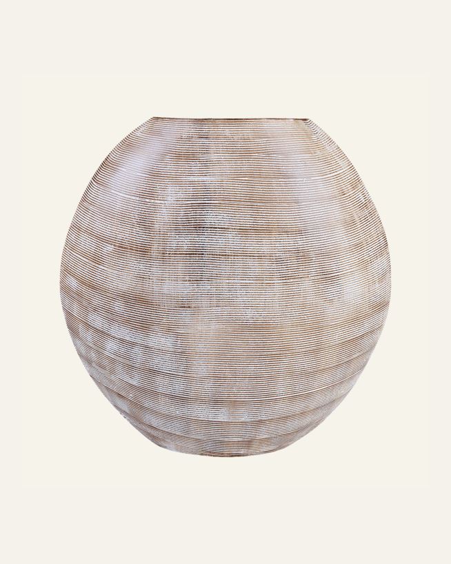 Vase offwhite - 41,5x18x41 cm offwhite - 1