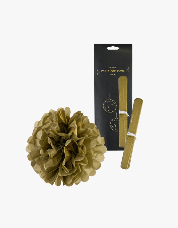 Papirpynt gull - ø 25cm gull - 1