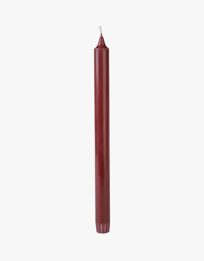 Kronelys burgunder - 29 cm burgunder - 1