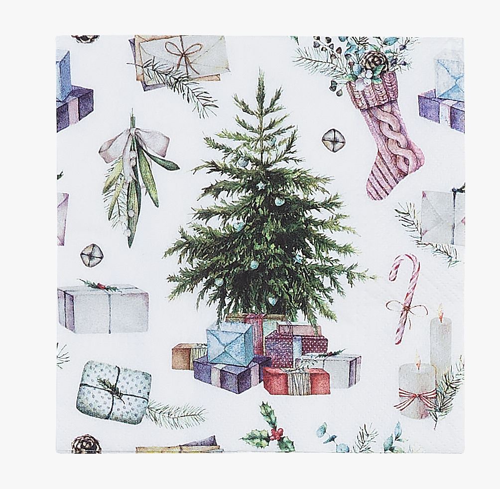 Papirservietter multi - 33x33 cm multi - 1