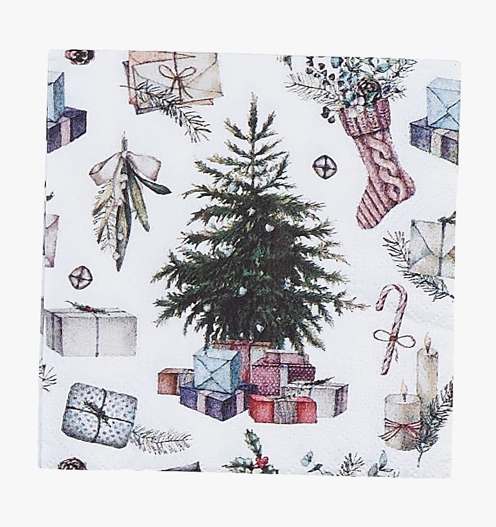 Coctail papirserviett multi - 25x25 cm multi - 1