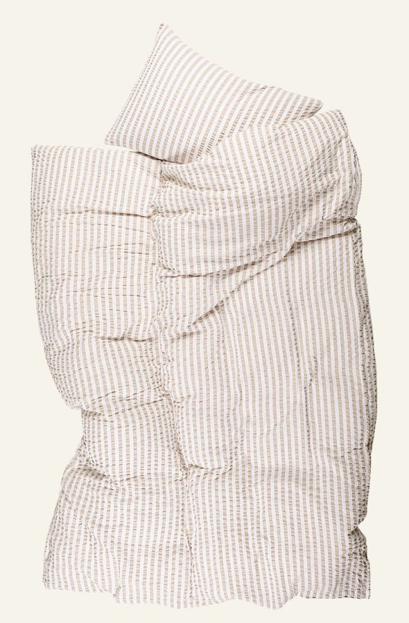 Krepp sengesett sand - 6