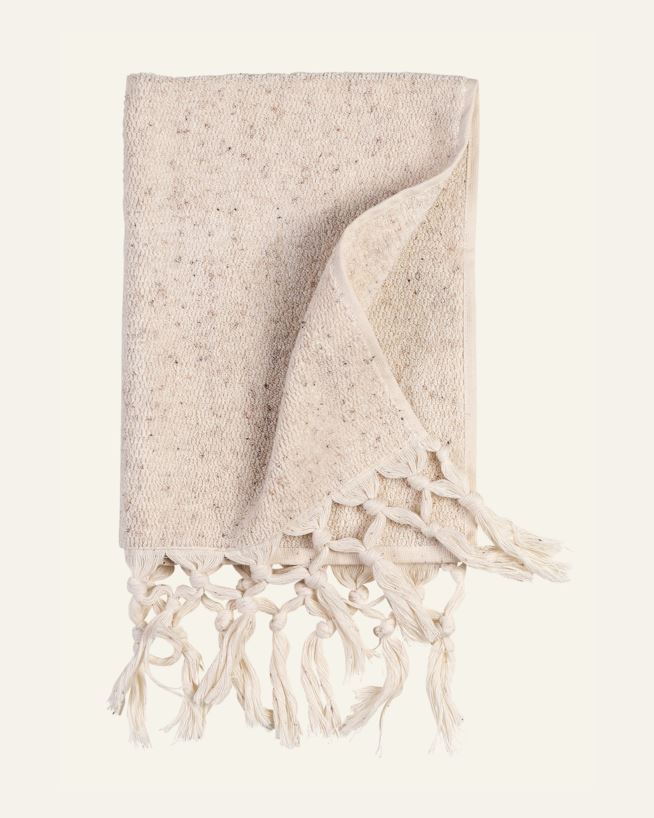 Badehåndkle beige - 70x140 cm beige - 1