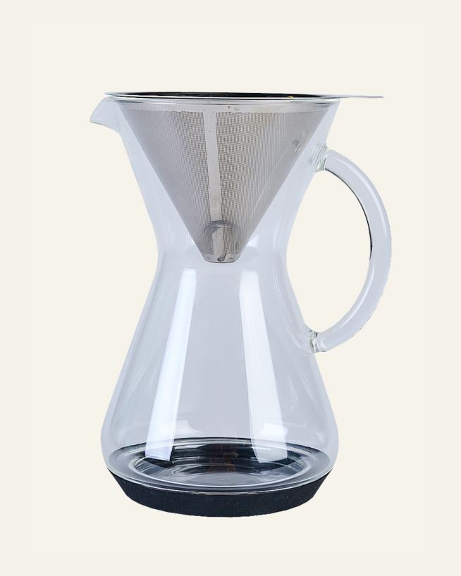 Kaffebrygger transparent - 12,5x20,5x16 cm transparent - 1