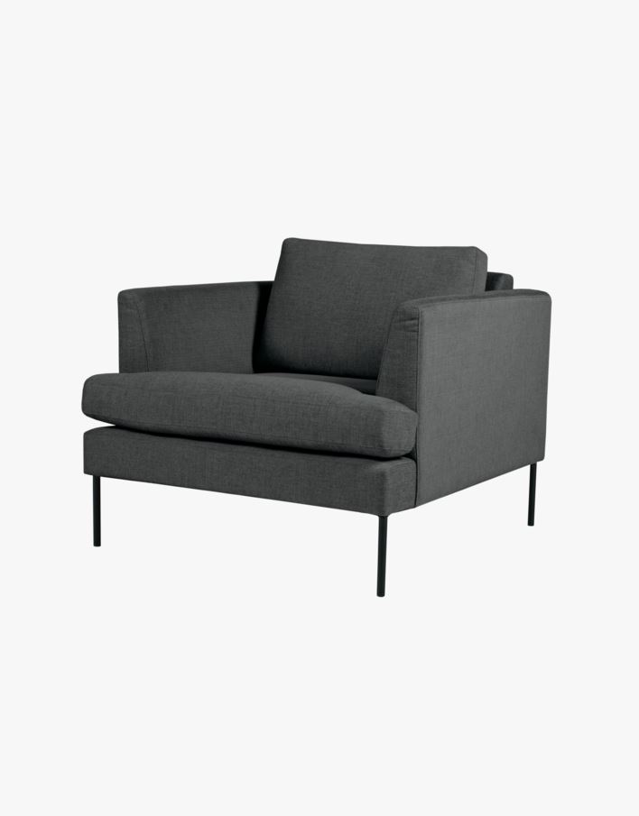 Ava loungestol setetrekk pakke grå - 40x40x60 cm grå - 1