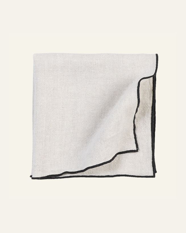 Linserviett natur - 47x47 cm natur - 1