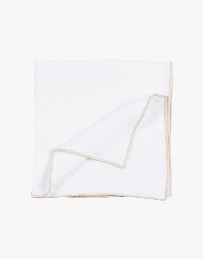 Linserviett beige - 47x47 cm beige - 1