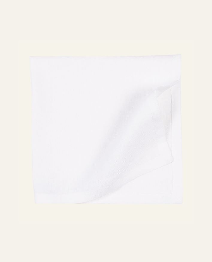 Linserviett hvit - 47x47 cm hvit - 1