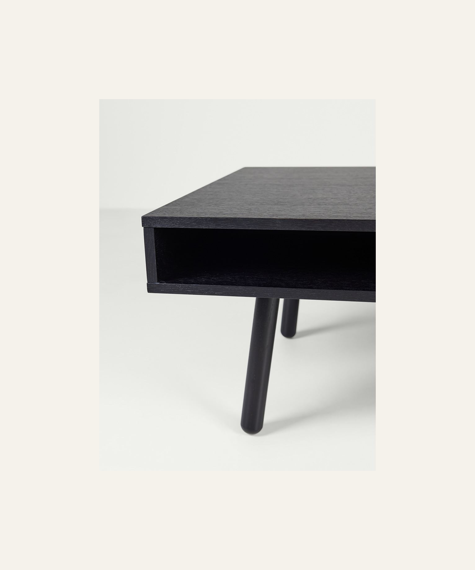 Sofabord høy modell svart - 3