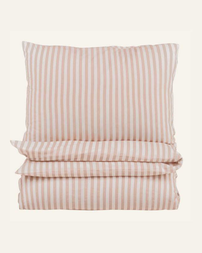 Bomull sengesett rosa - 140x200 cm/50x70 cm rosa - 1