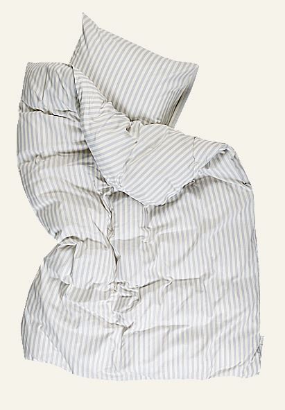 Bomull sengesett blå - 5