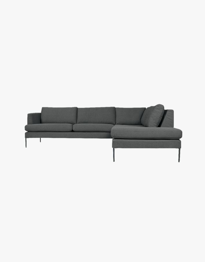 Ava Sofa åpen ende setetrekk pakke høyre grå - 60x60x60 cm grå - 1