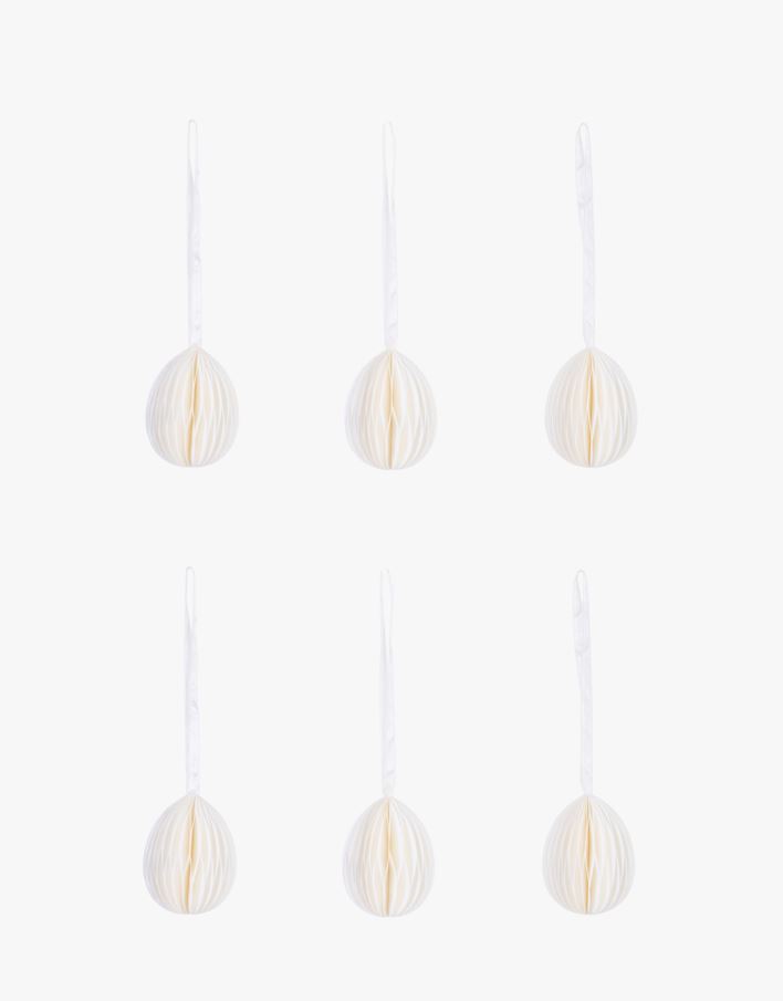 Pynt offwhite - 6x5 cm offwhite - 1